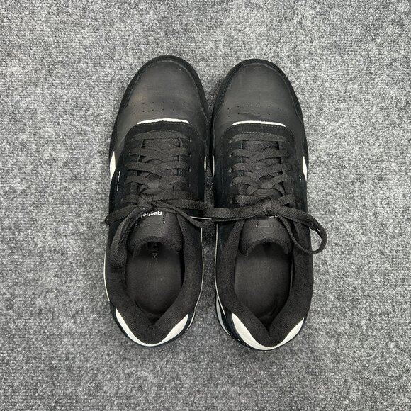 Reebok Harman Work Shoes Men's Size 12 Black Suede Retro Compostite‎ Toe Safety - Picture 8 of 11